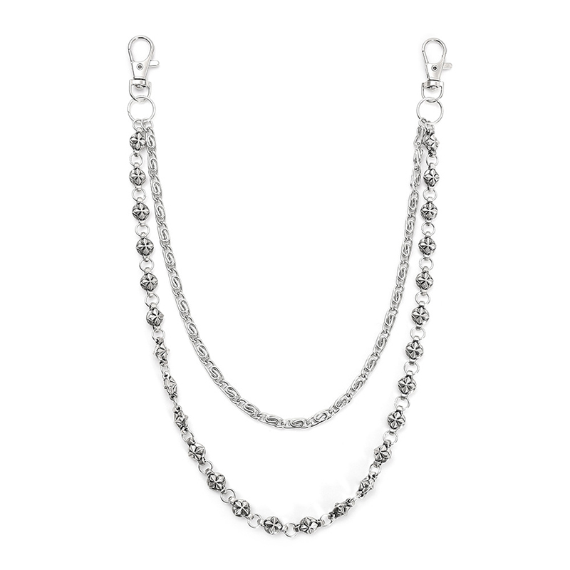 Trendy Hip Hop Double Layer Je - Women Accessories Pk 评论和价格