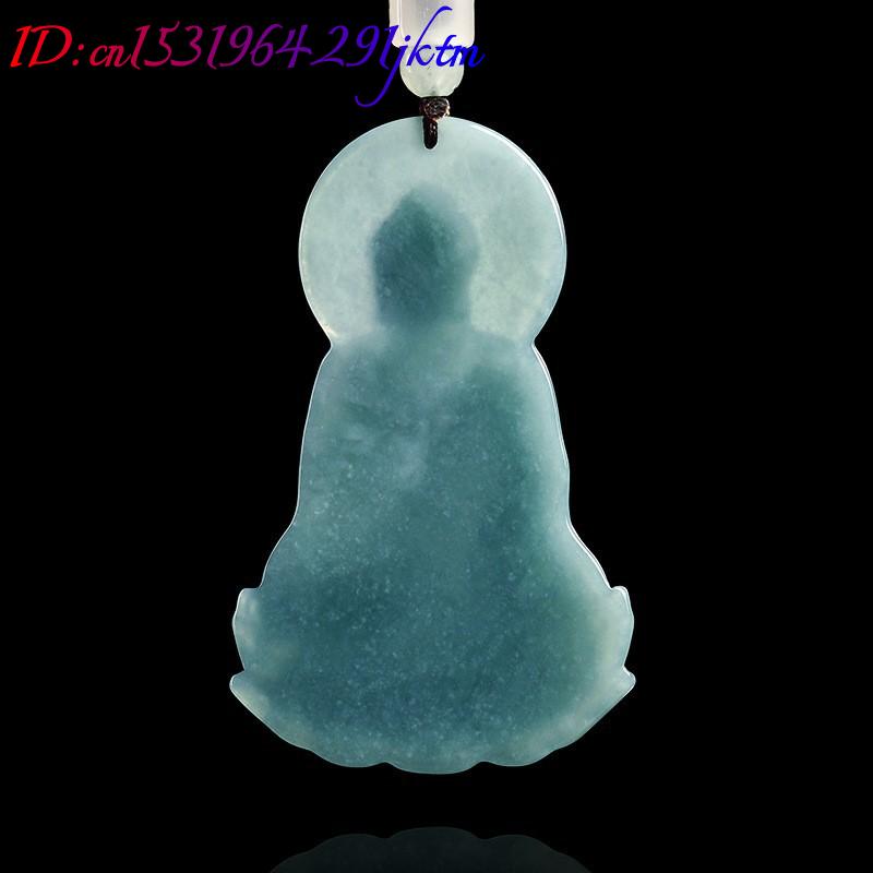 Natural Burmese Jadeite Buddha - Women Accessories Jewelry 评论和价格