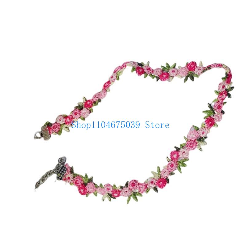 Fashionable Embroidered Flower - Women Accessories Pk 评论和价格