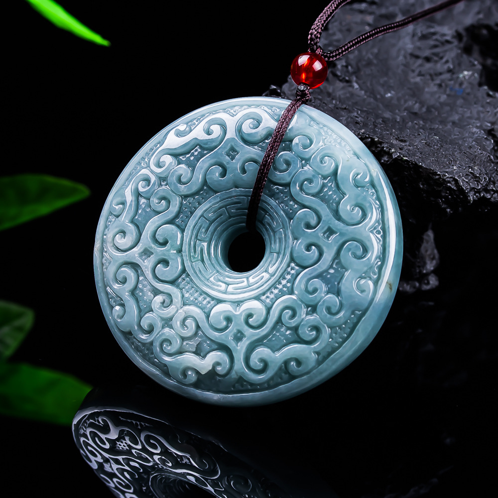 Natural Burmese Jadeite Flower - Women Accessories Jewelry 评论和价格