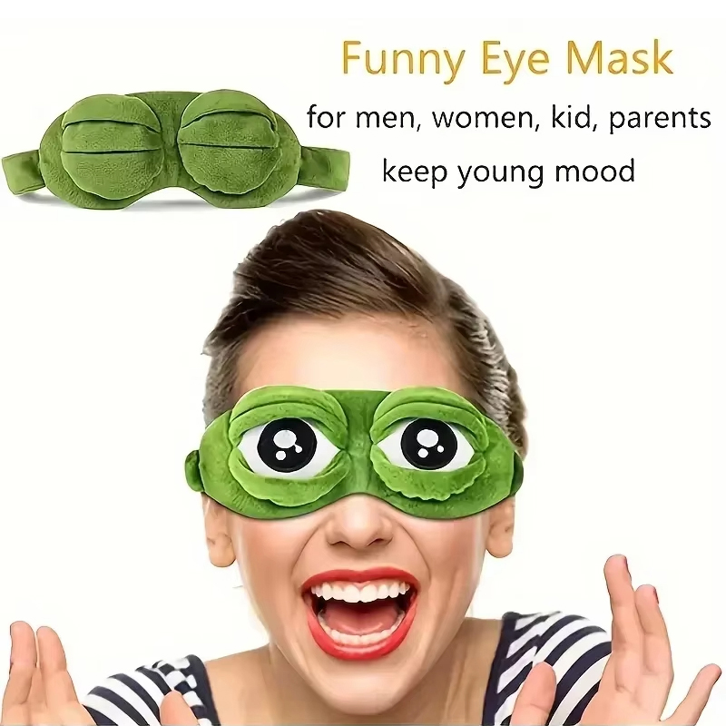 Frog Shaped Eye Mask Party Gam - Women Accessories Trendy 评论和价格