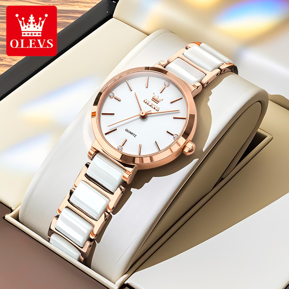 OLEVS Women Watch 5877 Luxury  - Women Accessories Bracelet 评论和价格