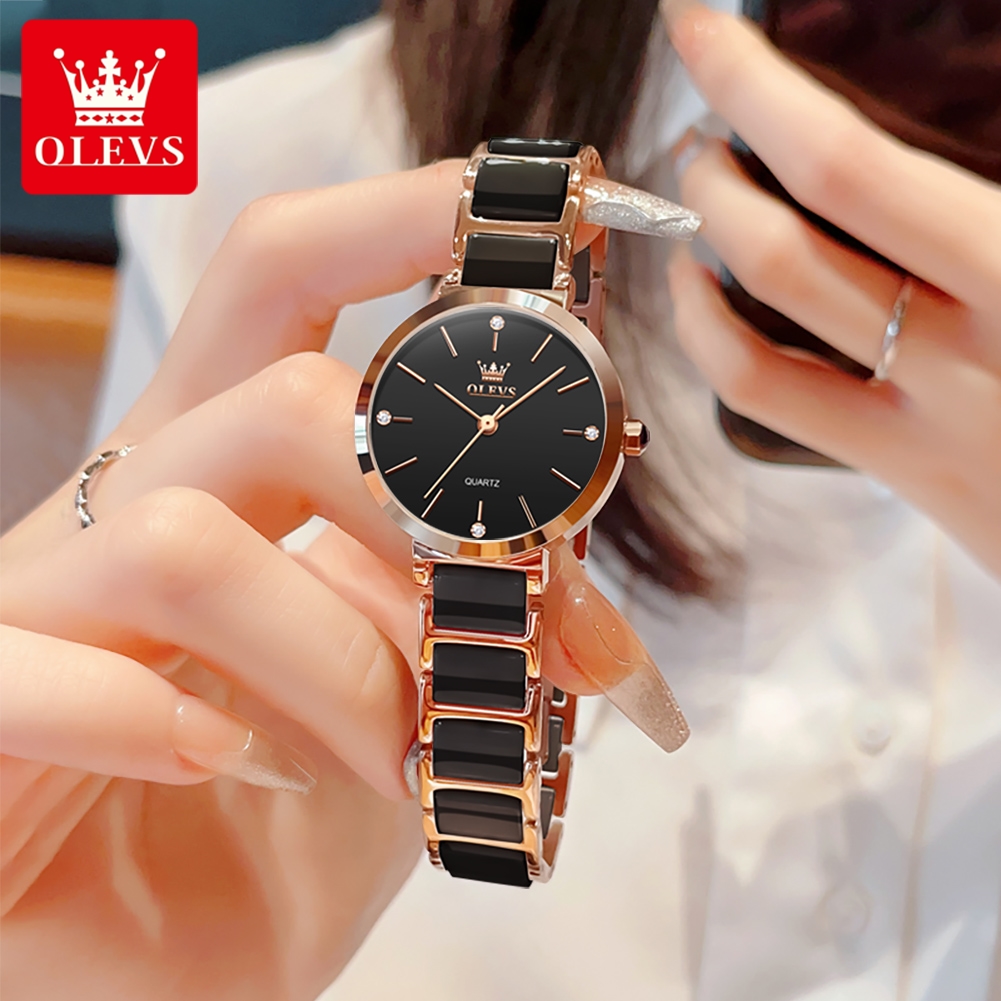 OLEVS Women Watch 5877 Luxury  - Women Accessories Bracelet 评论和价格