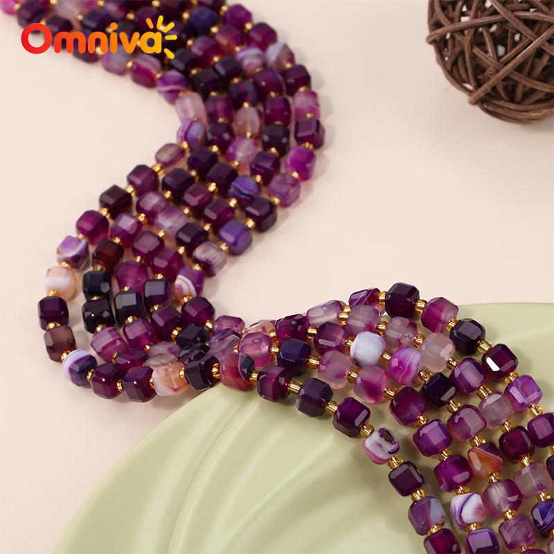 Purple line agate Stone Natura - Women Accessories In Wholesale 评论和价格