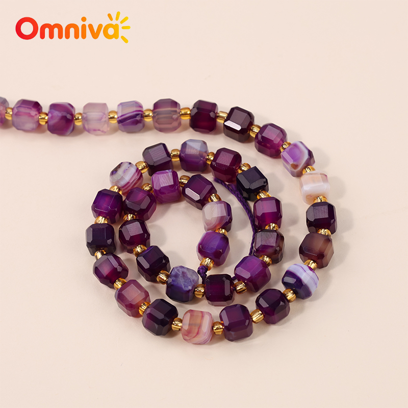Purple line agate Stone Natura - Women Accessories In Wholesale 评论和价格