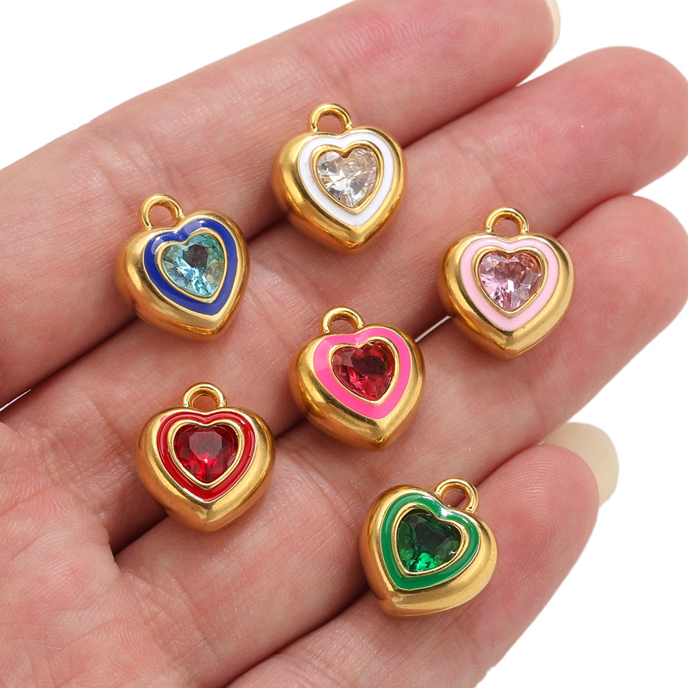 3pcs Stainless Steel Zircon En - Women Accessories Bracelet 评论和价格