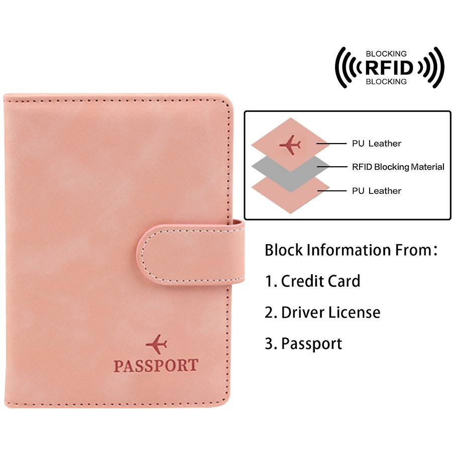 Magnetic Button Passport Cover - Women'S Accessories Wallet 评论和价格