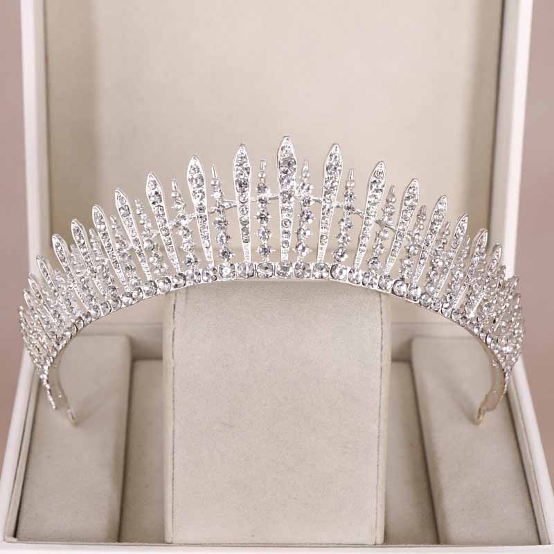 Bridal Crown Elegant Wedding H - Women Accessories Jewelry 评论和价格