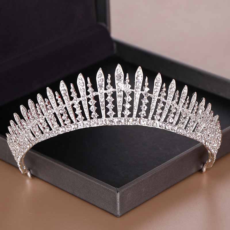 Bridal Crown Elegant Wedding H - Women Accessories Jewelry 评论和价格