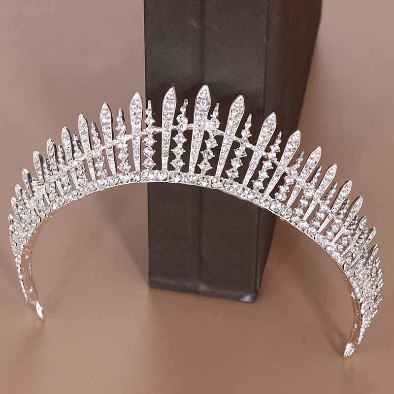 Bridal Crown Elegant Wedding H - Women Accessories Jewelry 评论和价格