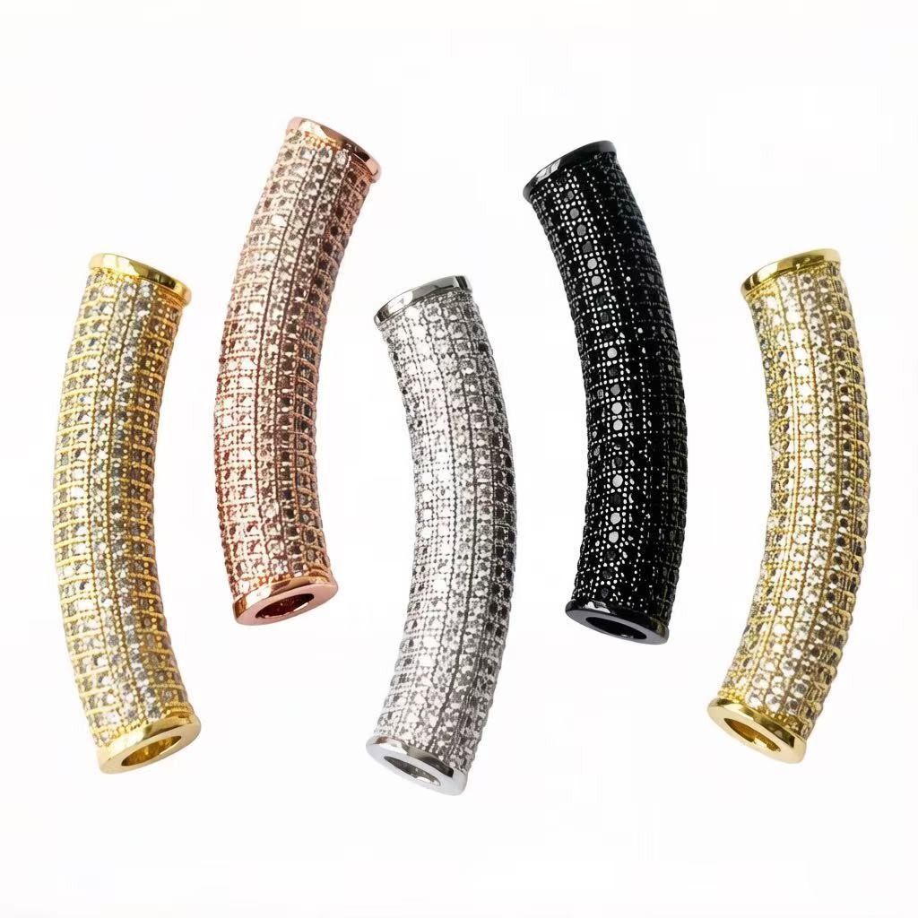 2Pcs/Lot Zirconia Pave Long Co - Women Accessories Bracelet 评论和价格