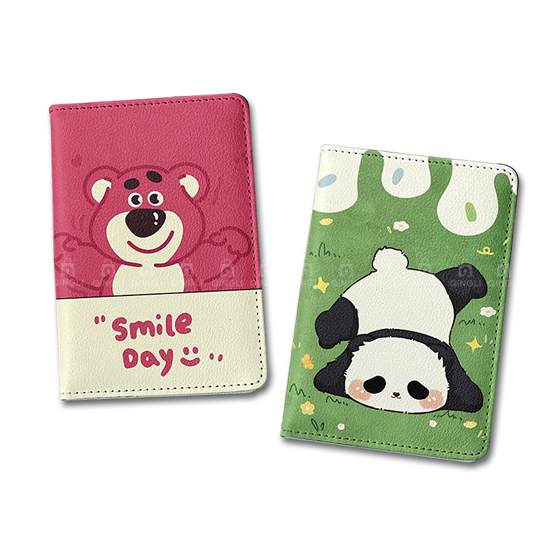 Cute Panda Passport Cover Girl - Women'S Accessories Wallet 评论和价格