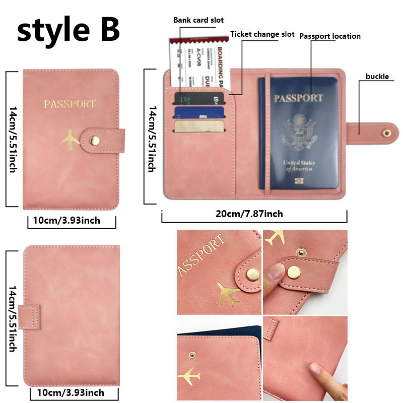 Leather Passport Holder Covers - Women'S Accessories Wallet 评论和价格