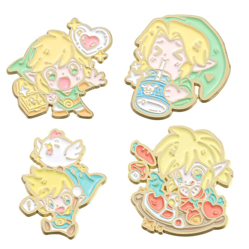 Adventure Game Badges Enamel P - Women Accessories Trendy 评论和价格